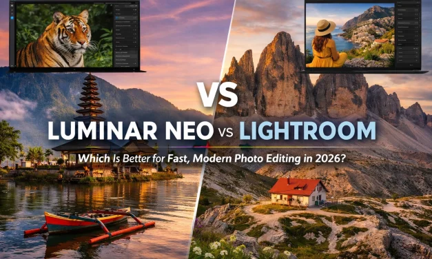 Luminar Neo vs Lightroom: Which Is Better for Fast, Modern Photo Editing in 2026?