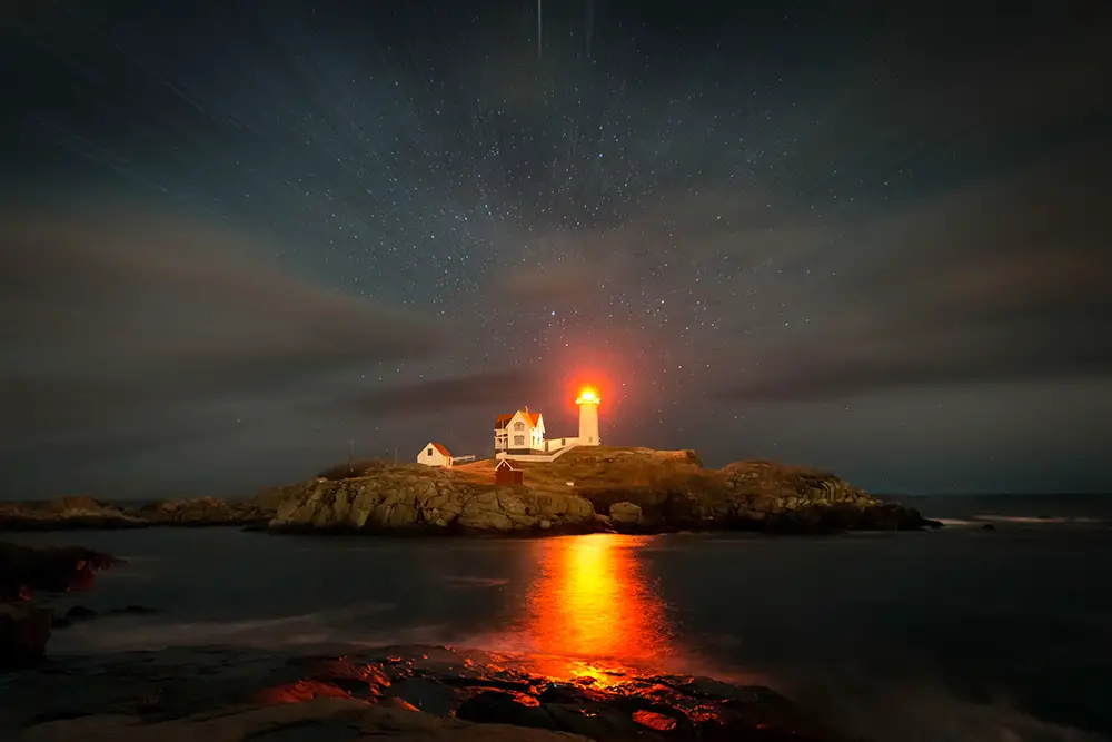 Cape neddick lighthouse. Best Photography spot in Maine