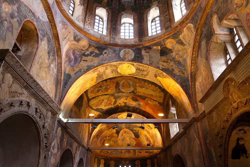 Chora Church in Istanbul Turkey. The best photography spots in Istanbul