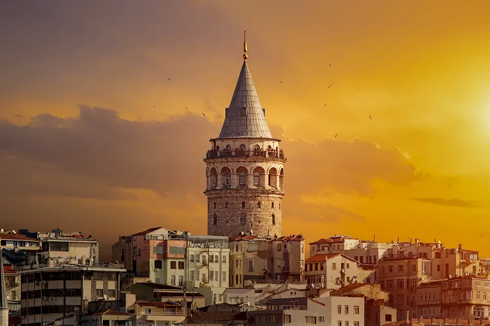 Galata Tower. The best photography spots in Istanbul