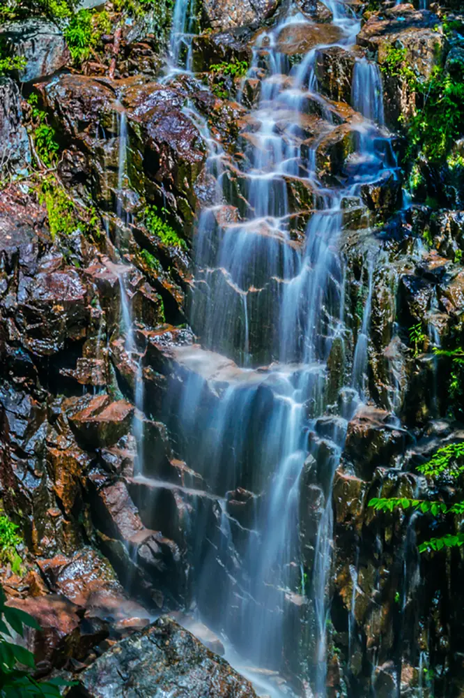 Hadlock Falls the highest in Acadia National Park. Best Photography spots in Grand Teton National Park