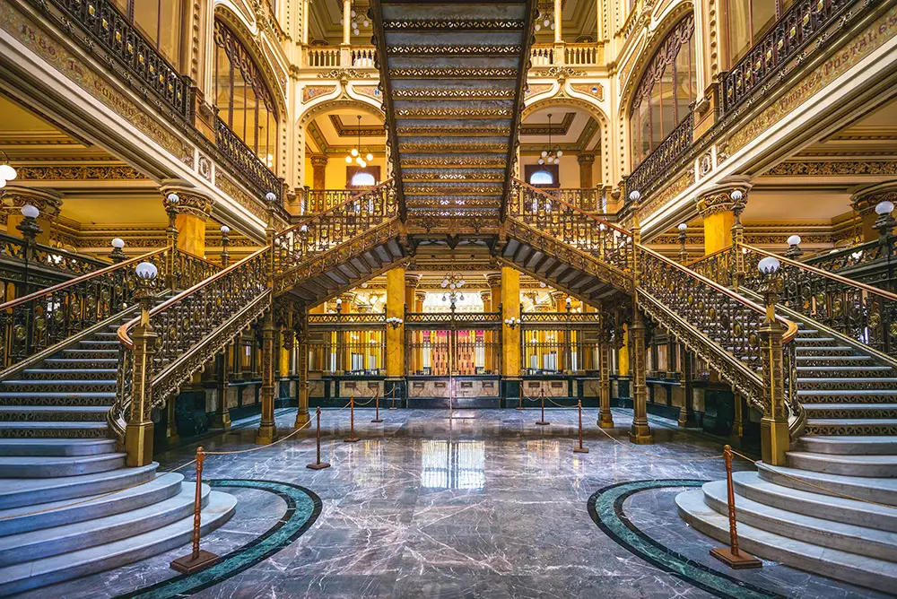 Postal Palace. The best photography spots in Mexico City