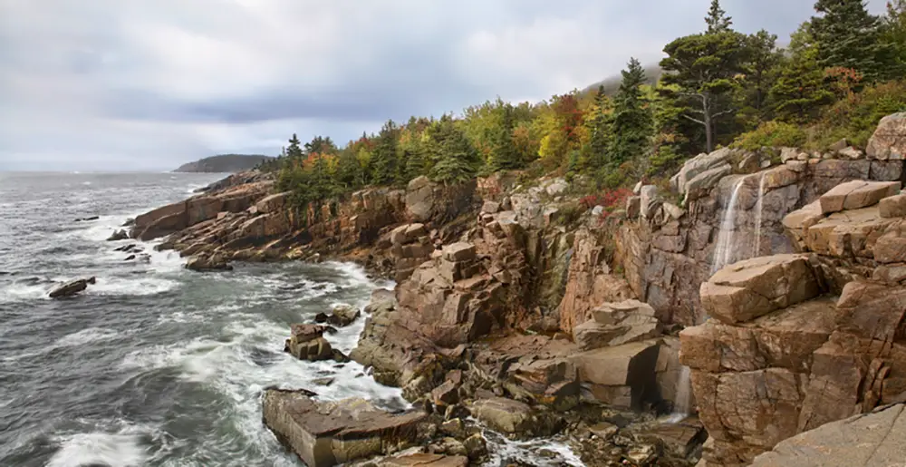 The Seacoast In The Rain. The best Photography spots in Arcadia National Park