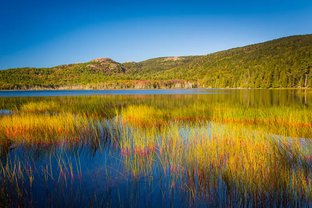 Upper Hadlock Pond in Maine s Acadia National Park