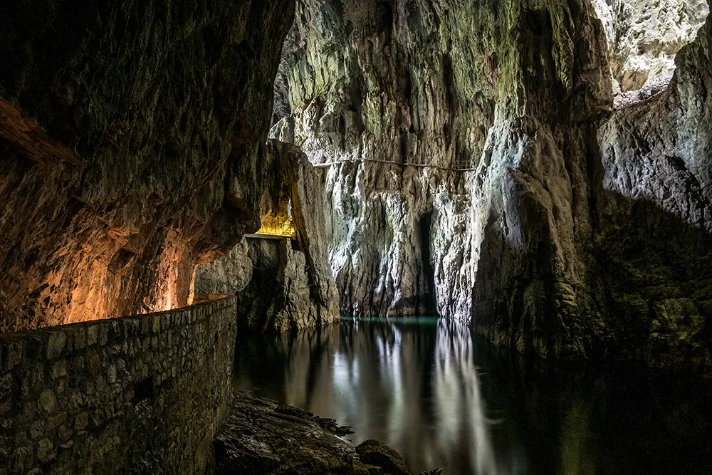Beautiful Skocjan Caves Natural Heritage Site in Slovenia. The best Photography spots in Slovenia
