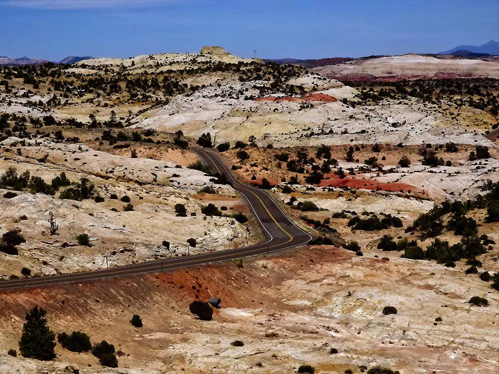 Burr Trail Capital Reef Scenic Drive. Best Photography Spots in Capitol Reef National Park