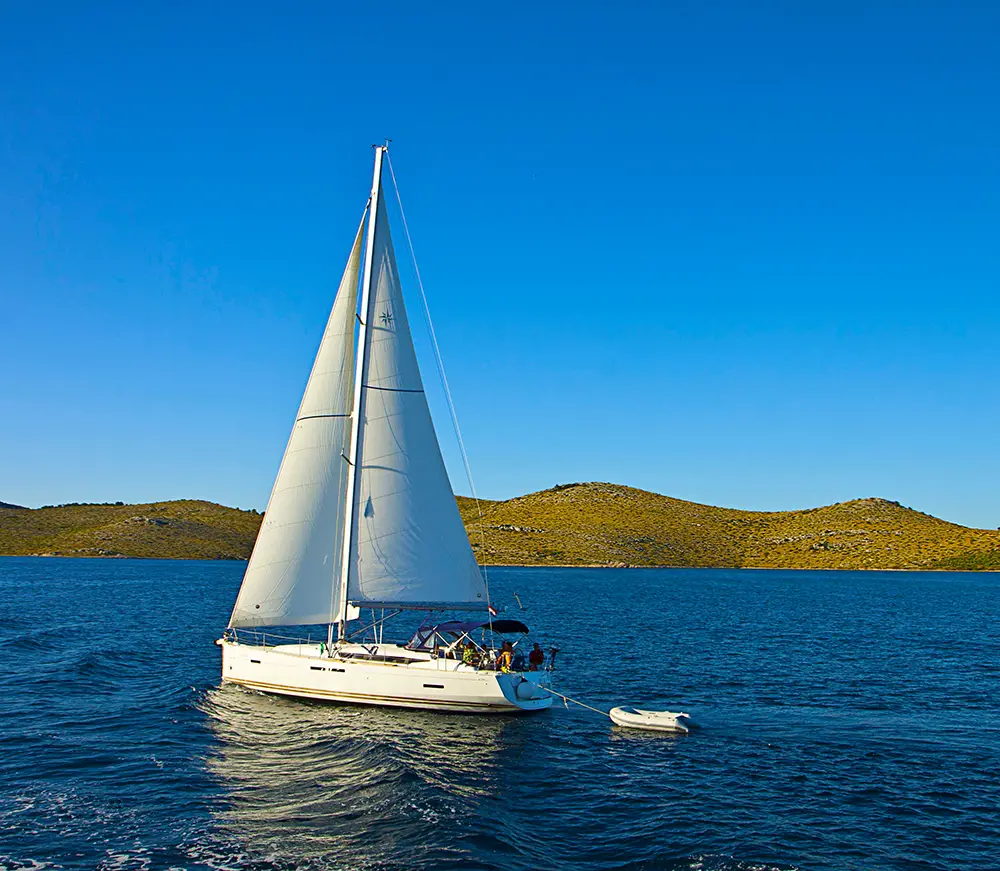 Sailboat cruises along Kornati archipelago. The best Photography spots in Croatia