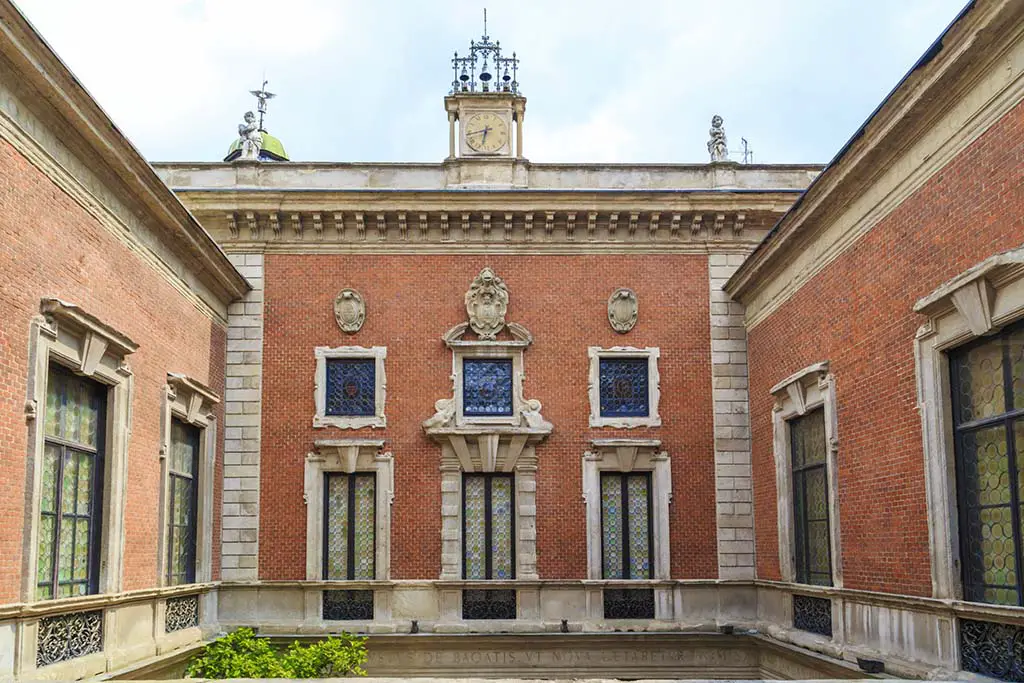 Bagatti Valsecchi Museum from the inner courtyard. Photography Spots in Milan Italy