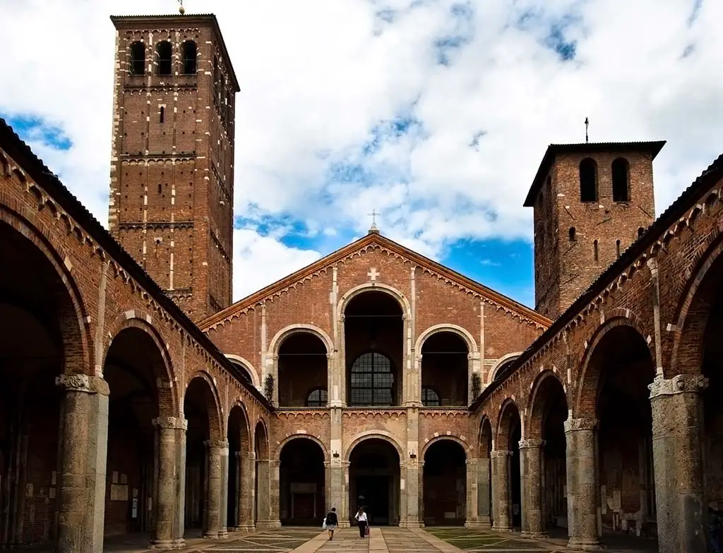 Basilica di Sant Ambrogio Milan Italy