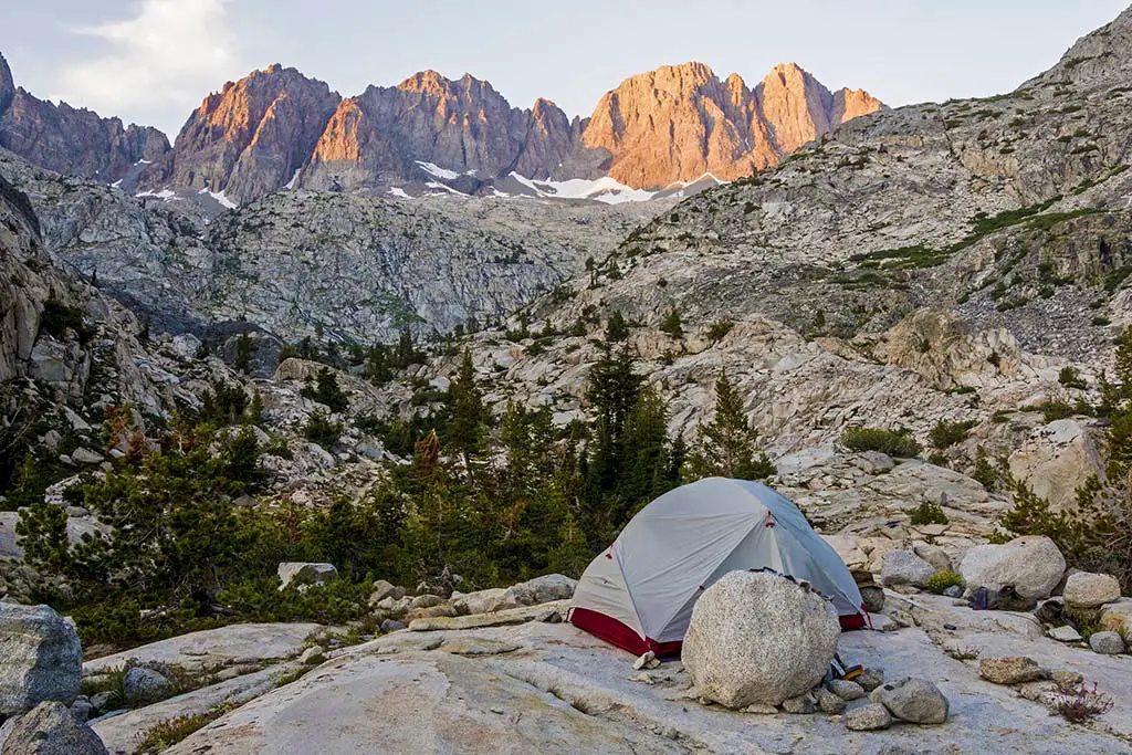 Palisade Crest Sunset. Best Photography Spots in Kings Canyon National Park