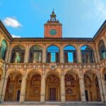 The Archiginnasio of Bologna exterior view. Best Photography spots in Bologna