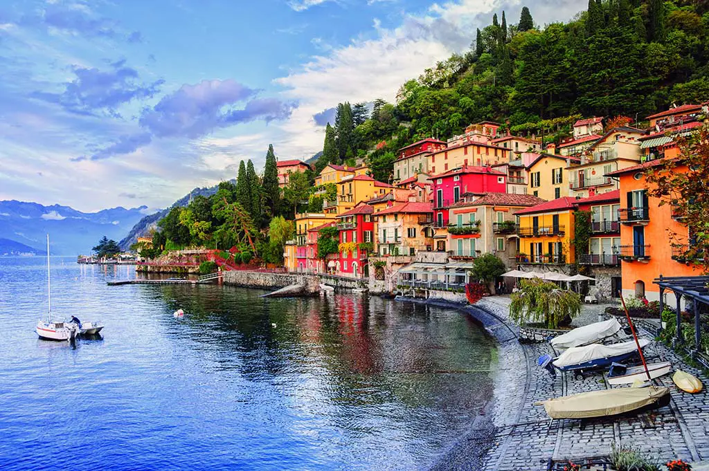 Town of Menaggio on lake Como Milan. Best Photography Spots in Milan