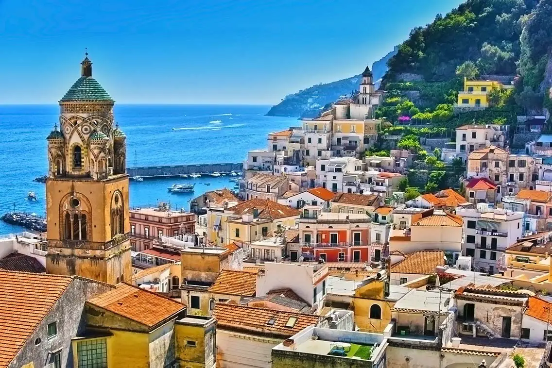 Amalfi in the province of Salerno. Best Photography Spots in Amalfi Coast