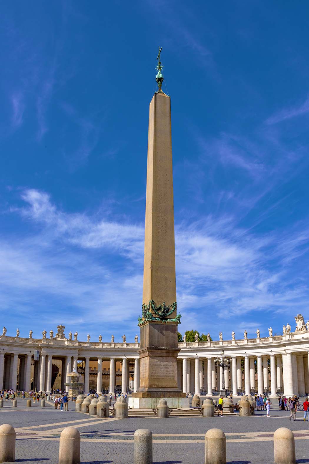 Ancient Egyptian obelisk. Best Photography Spots in Vatican City