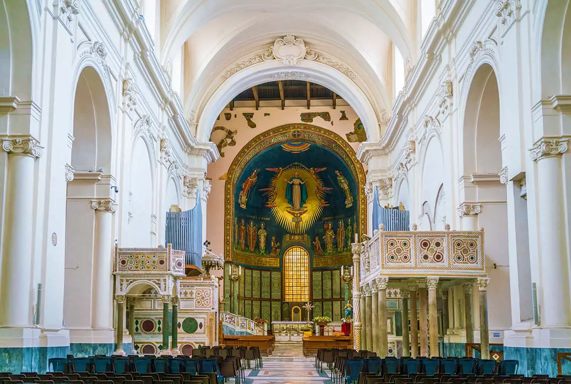 Duomo of Salerno Campania Italy. Best Photography Spots in Amalfi Coast