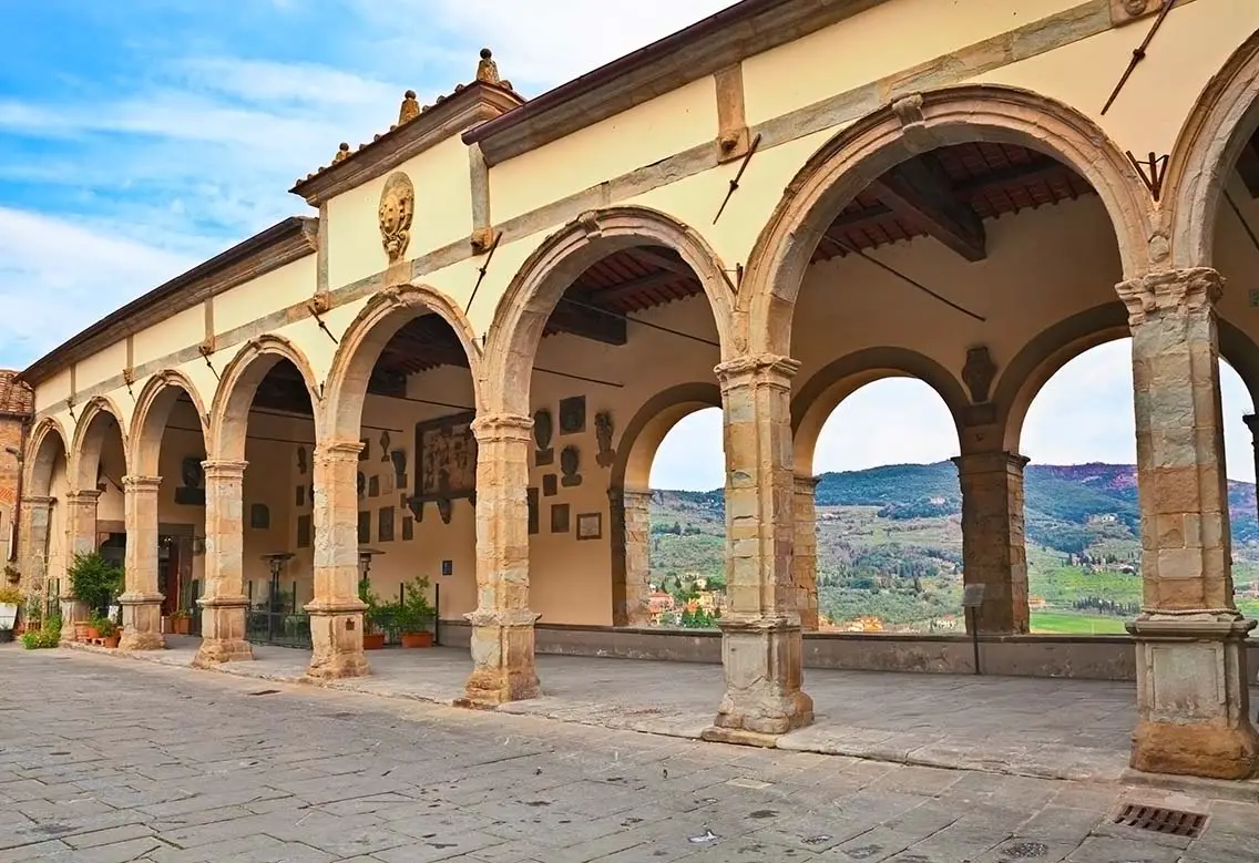 Logge del Vasari in Castiglion Fiorentino. Best Photography Spots in Arezzo