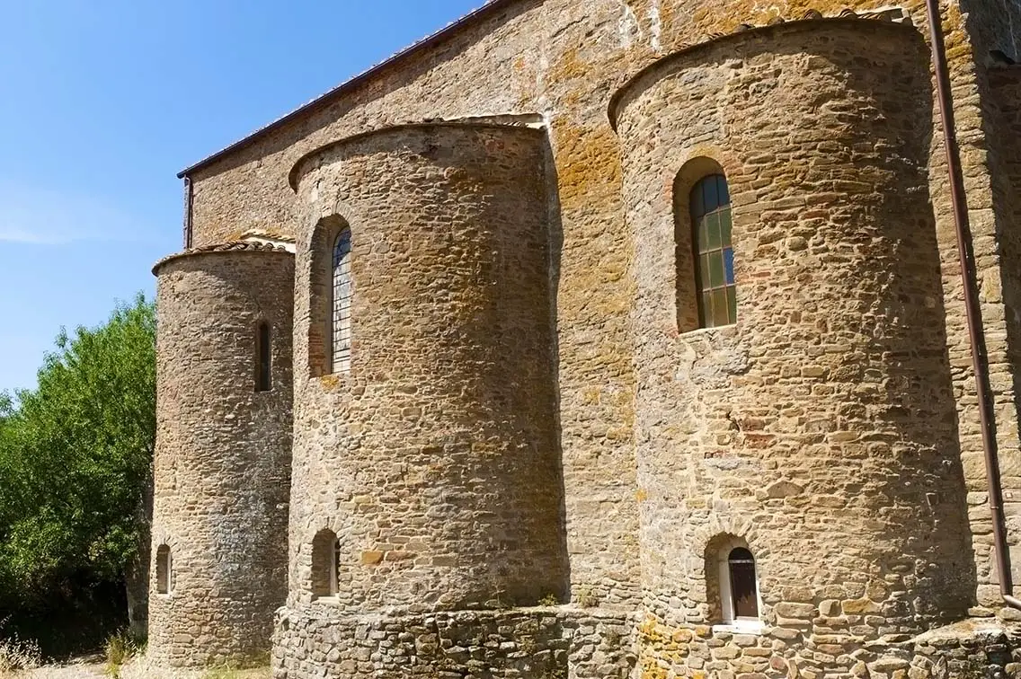 Medieval abbey of Farneta near Cortona. Best Photography Spots in Arezzo