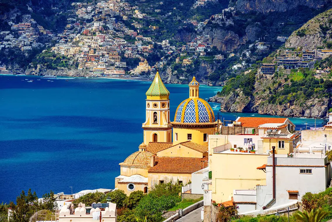 Praiano town. Best Photography Spots in Amalfi Coast