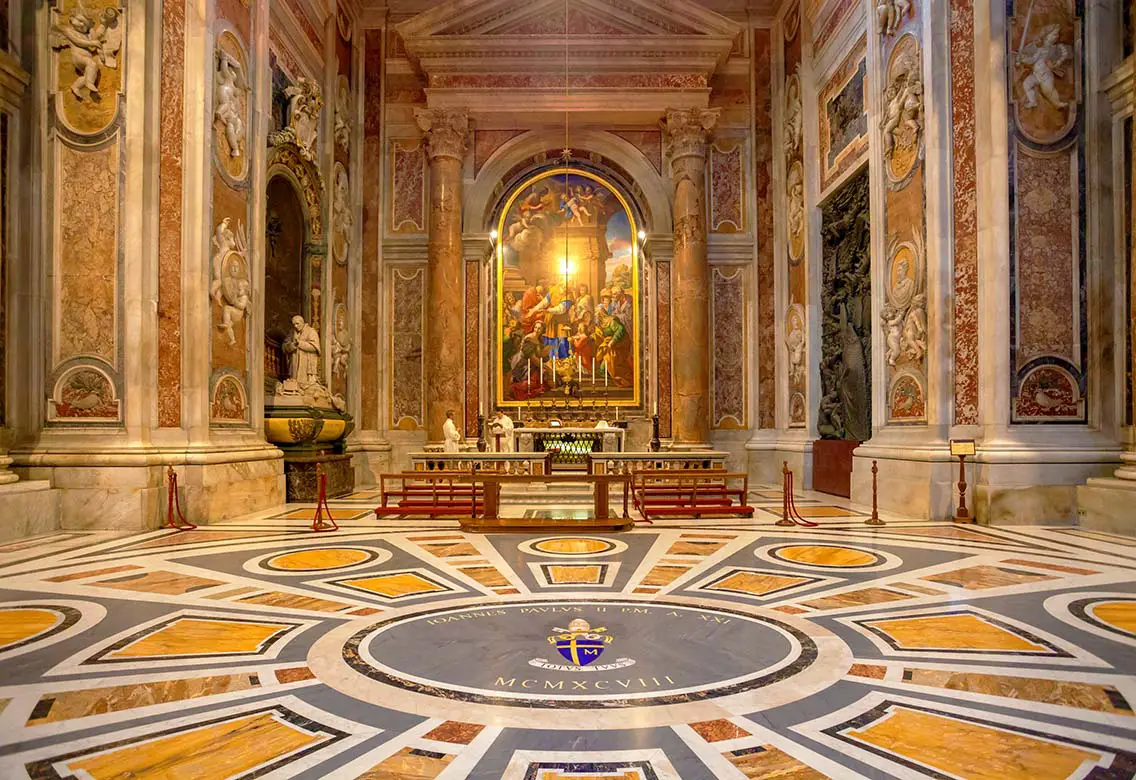 The Papal Basilica of St. Peter in the Vatican. Best Photography Spots in Vatican City