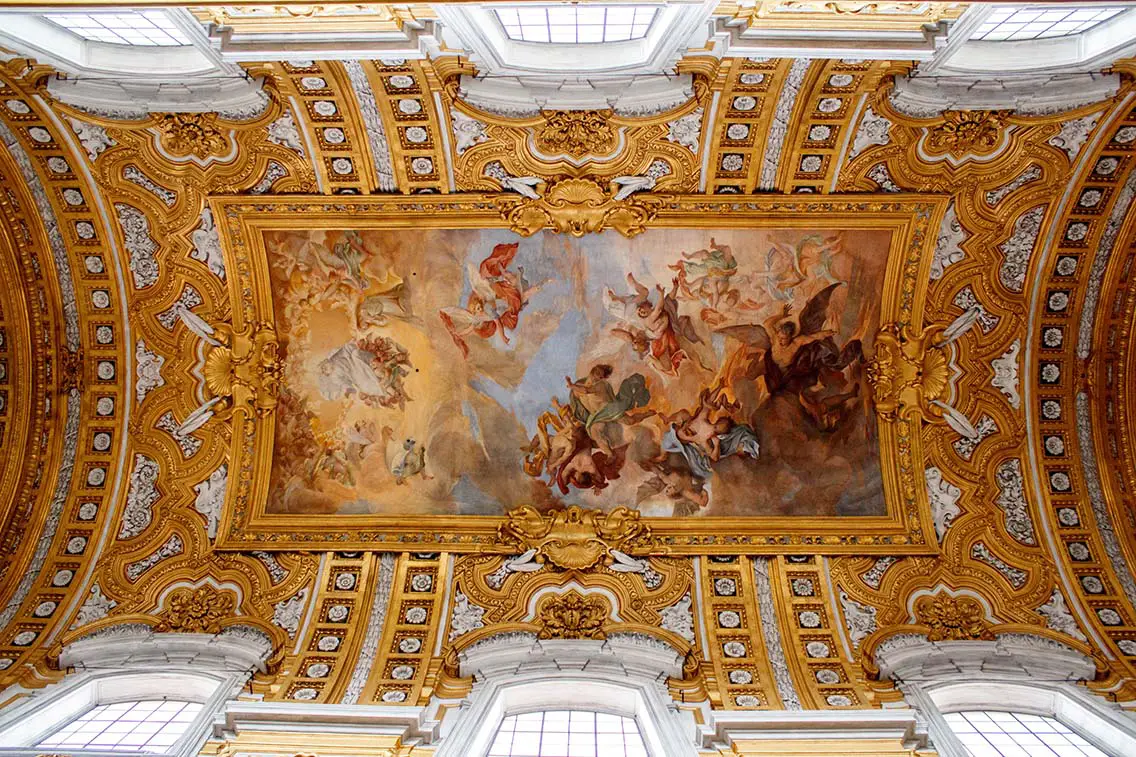 Vatican museums Painting on Ceiling. Best Photography Spots in Vatican City