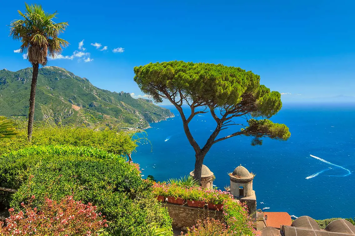 Villa Rufolo Ravello. Best Photography Spots in Amalfi Coast