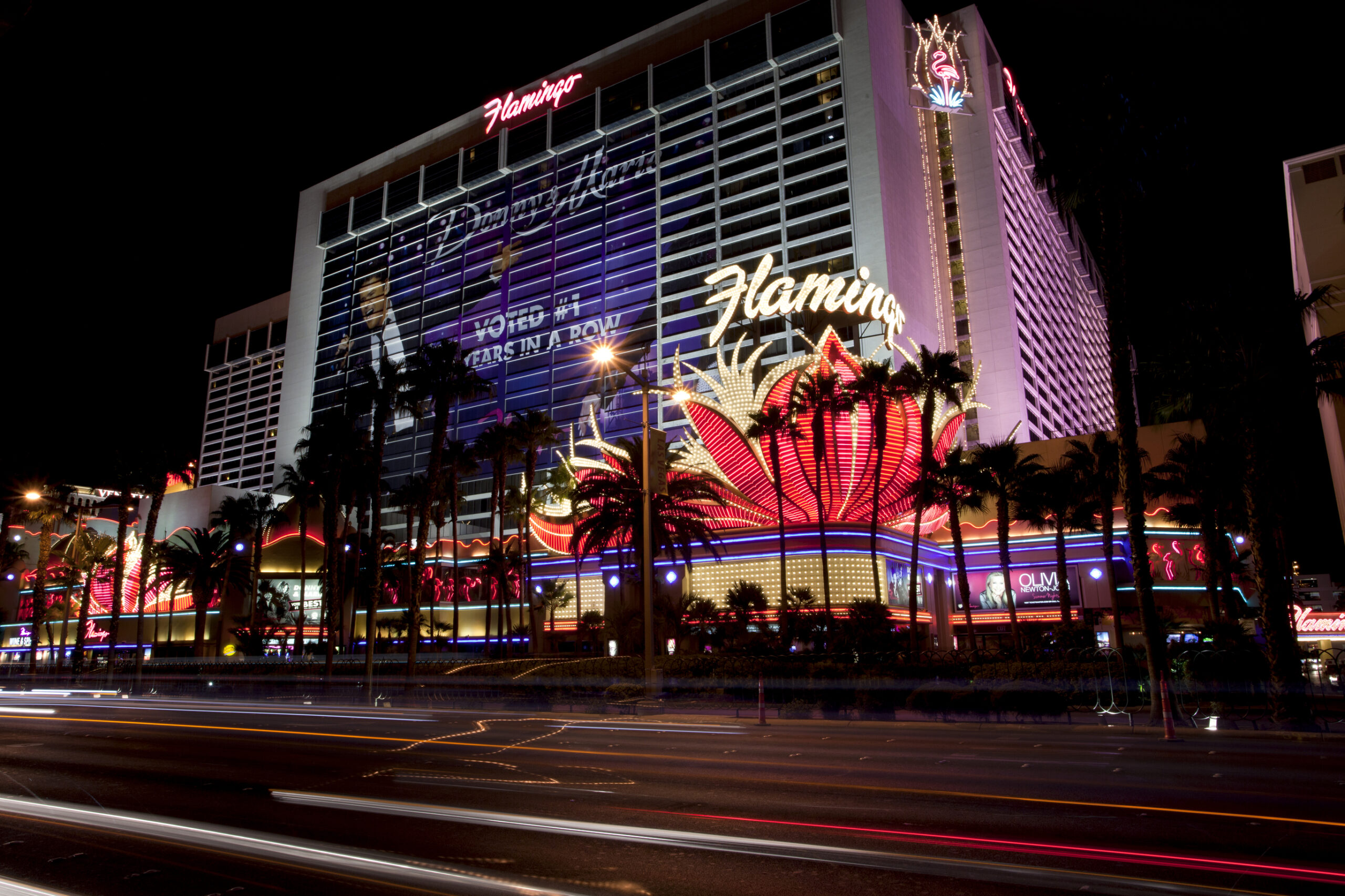 Flamingo Casino and hotel in Las Vegas Nevada. Best Cities To Photograph in USA