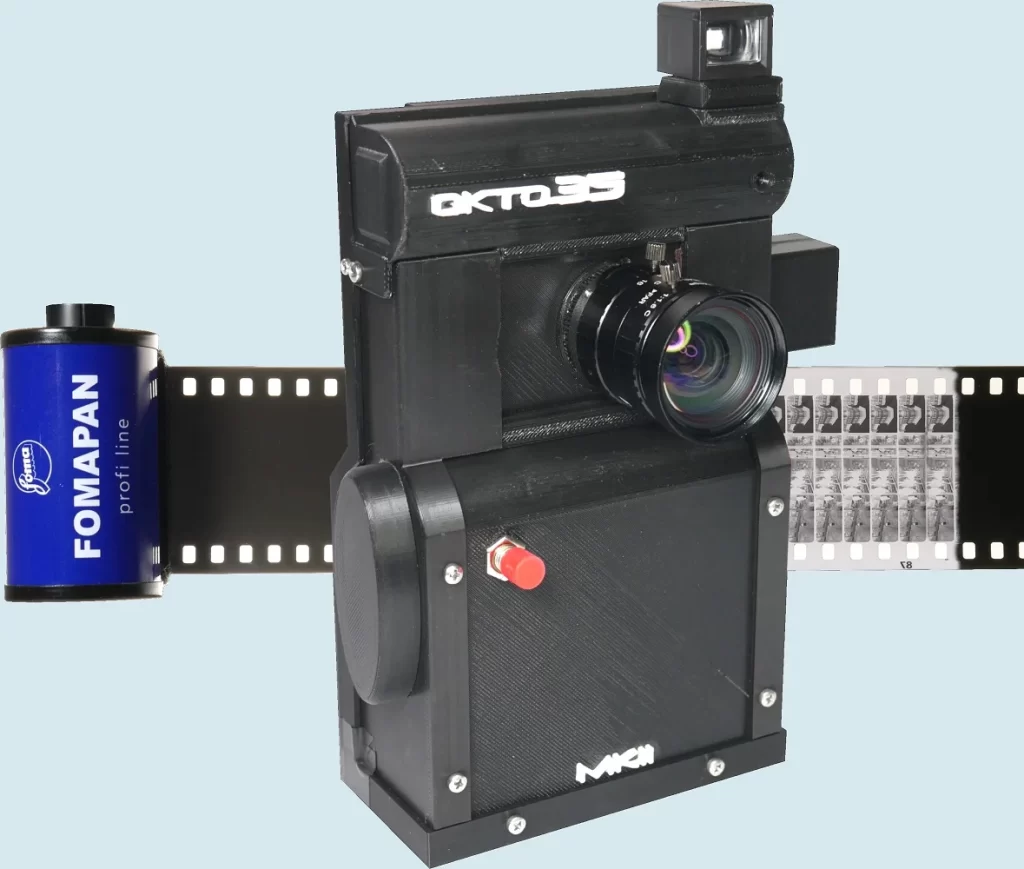 3d-printed 35mm film camera