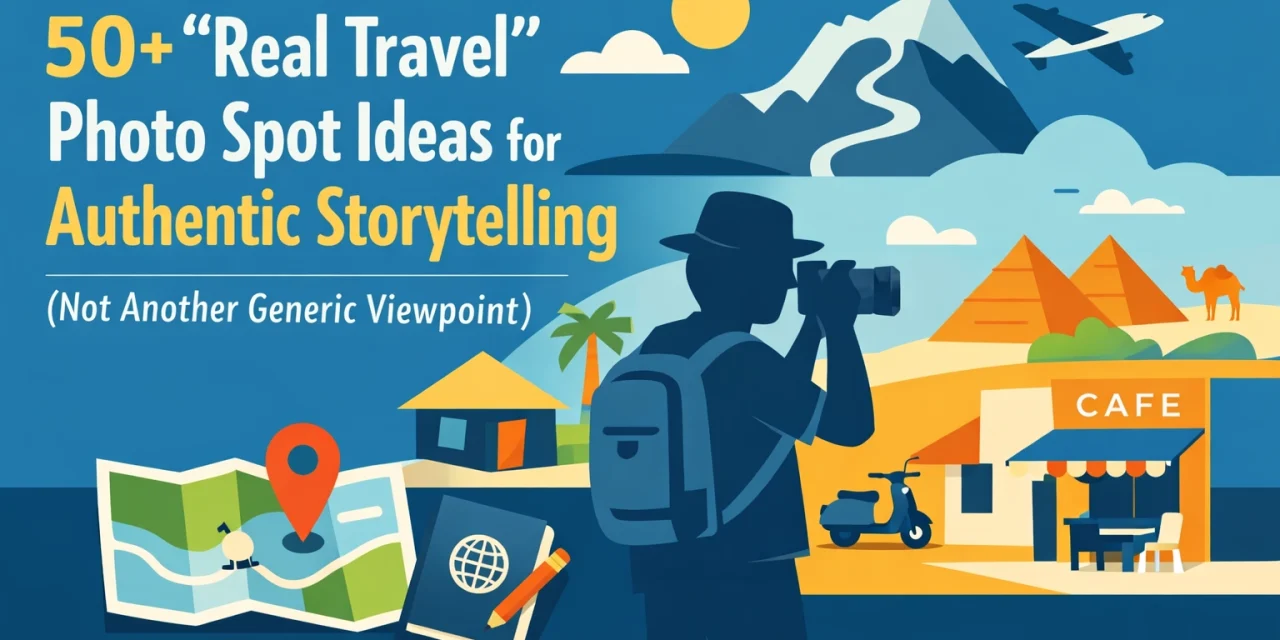 50+ “Real Travel” Photo Spot Ideas for Authentic Storytelling (Not Another Generic Viewpoint)