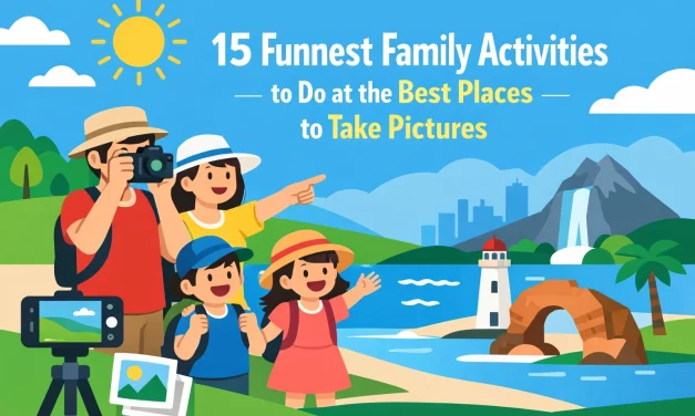 15 Funnest Family Activities to Do at the Best Places to Take Pictures