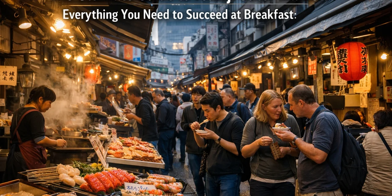 The Ultimate Guide to Tsukiji Outer Market: Everything You Need to Succeed at Breakfast