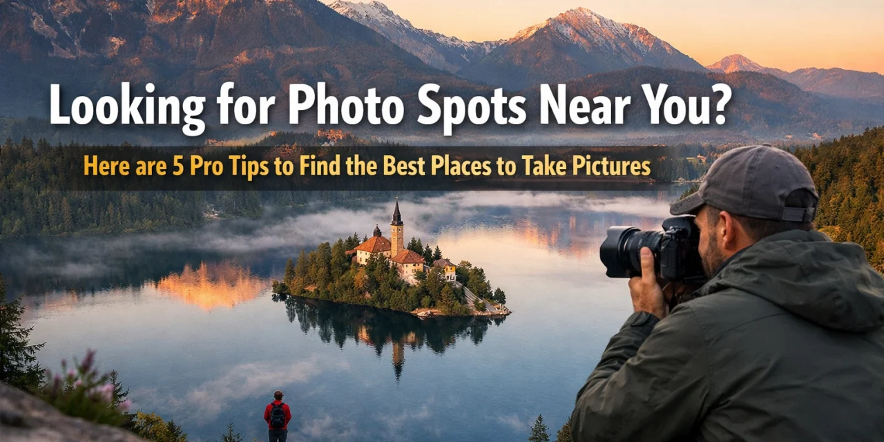 Looking for Photo Spots Near You? Here are 5 Pro Tips to Find the Best Places to Take Pictures