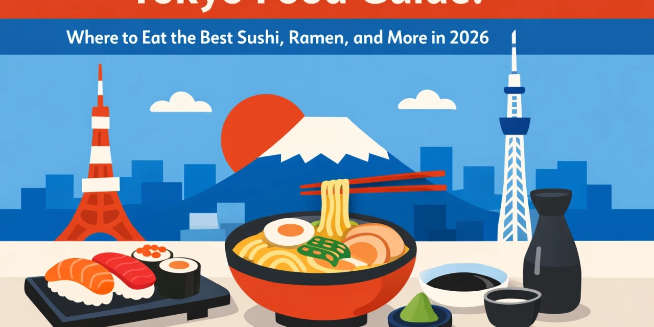 Tokyo Food Guide: Where to Eat the Best Sushi, Ramen, and More in 2026