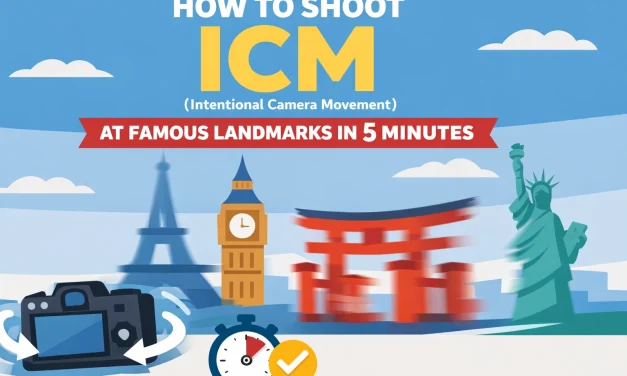 How to Shoot ICM (Intentional Camera Movement) at Famous Landmarks in 5 Minutes