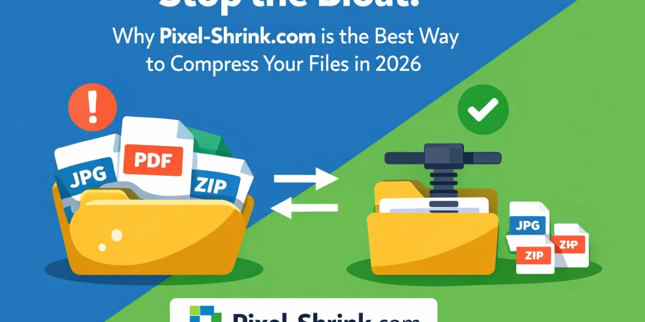 Stop the Bloat: Why Pixel-Shrink.com is the Best Way to Compress Your Files in 2026