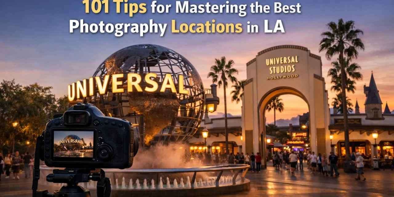 Universal Studios Hollywood Photography Guide 2026: 101 Tips for Mastering the Best Photography Locations in LA