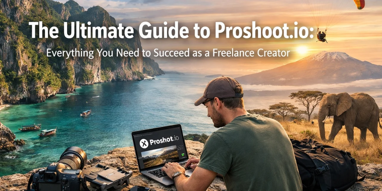 The Ultimate Guide to Proshoot.io: Everything You Need to Succeed as a Freelance Creator