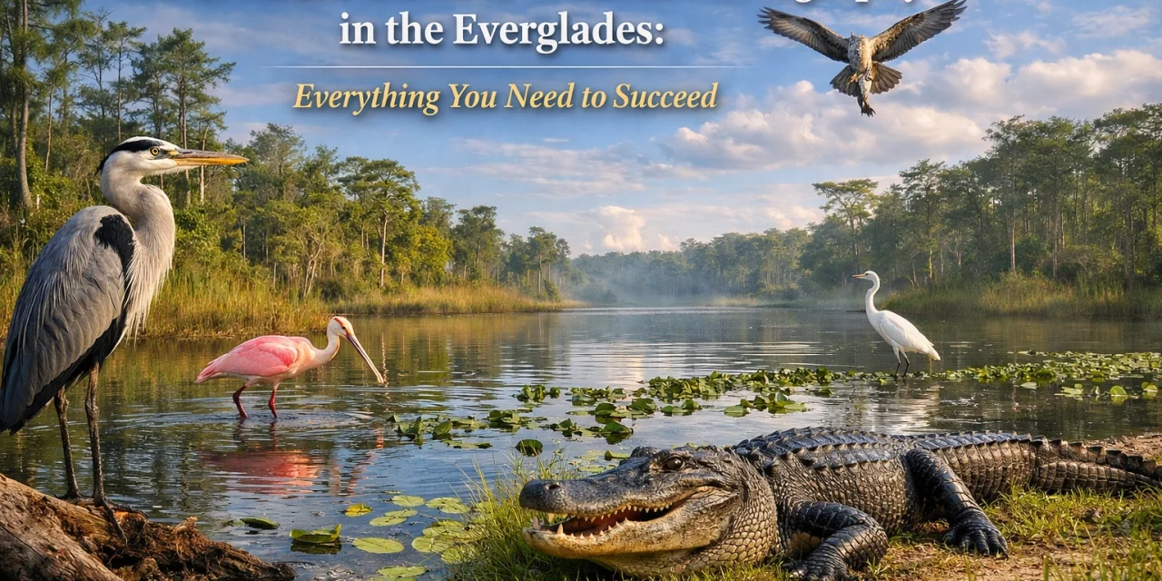 The Ultimate Guide to Wildlife Photography in the Everglades: Everything You Need to Succeed