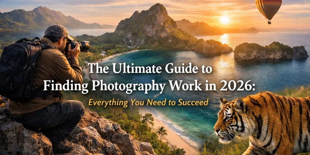 The Ultimate Guide to Finding Photography Work in 2026: Everything You Need to Succeed