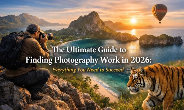 The Ultimate Guide to Finding Photography Work in 2026: Everything You Need to Succeed