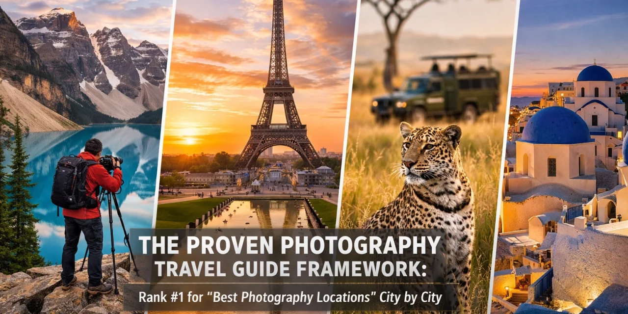 The Proven Photography Travel Guide Framework: Rank #1 for “Best Photography Locations” City by City