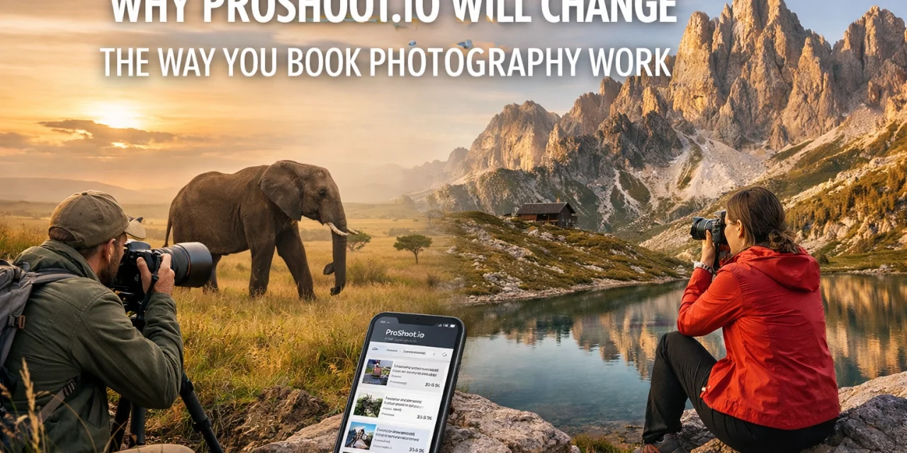 Why ProShoot.io Will Change the Way You Book Photography Work