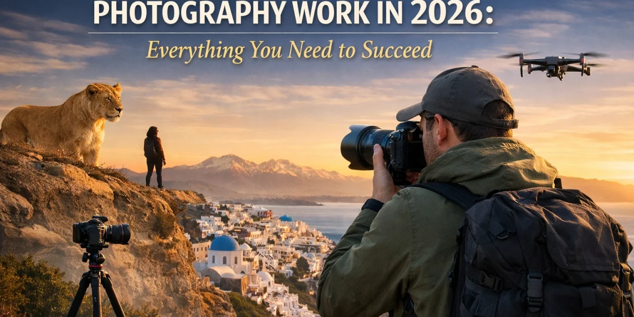 The Ultimate Guide to Finding Photography Work in 2026: Everything You Need to Succeed
