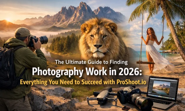 The Ultimate Guide to Finding Photography Work in 2026: Everything You Need to Succeed with ProShoot.io