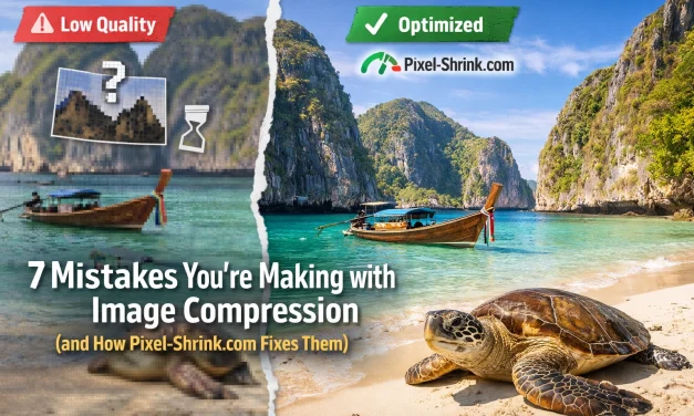 7 Mistakes You’re Making with Image Compression (and How Pixel-Shrink.com Fixes Them)