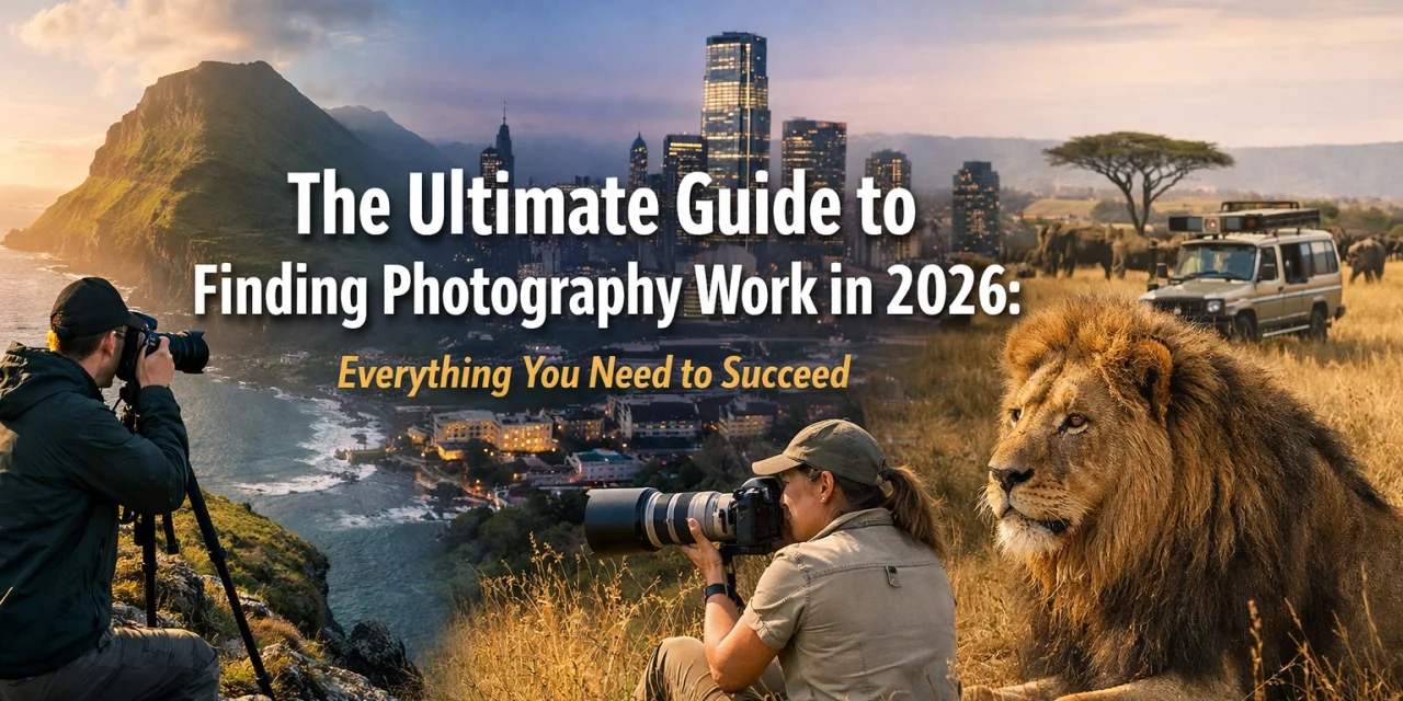 The Ultimate Guide to Finding Photography Work in 2026: Everything You Need to Succeed