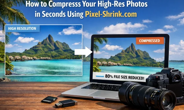 How to Compress Your High-Res Photos in Seconds Using Pixel-Shrink.com