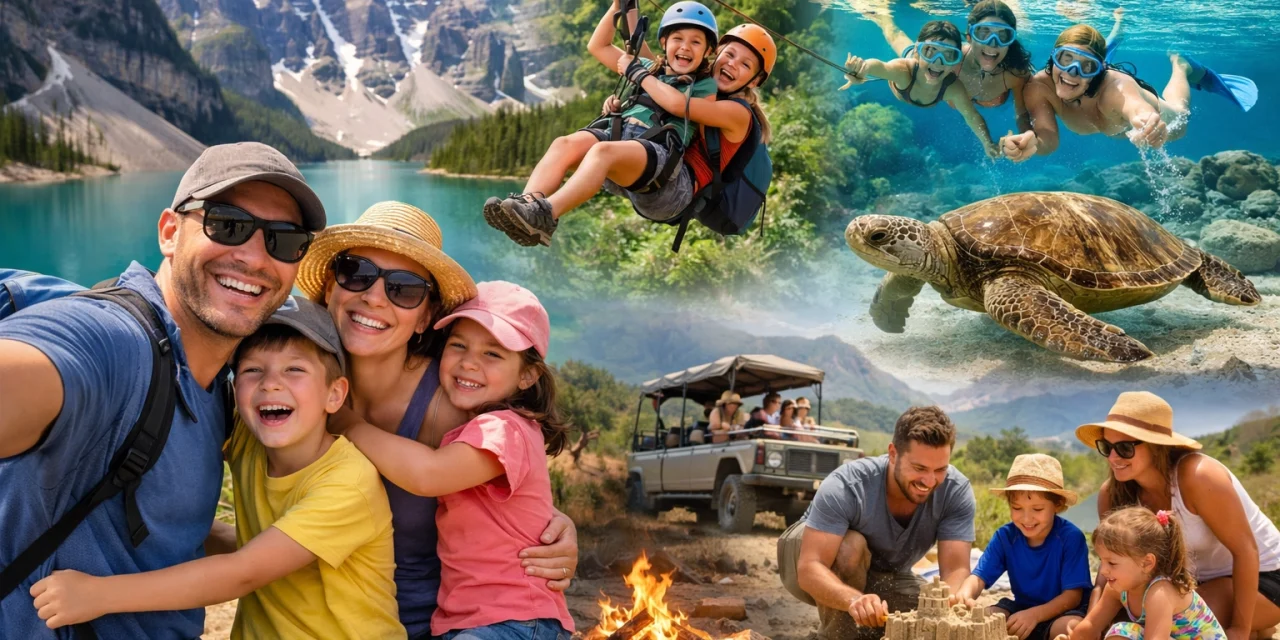 Top 10 Funnest Family Travel Activities to Keep Your Kids (and You) Sane
