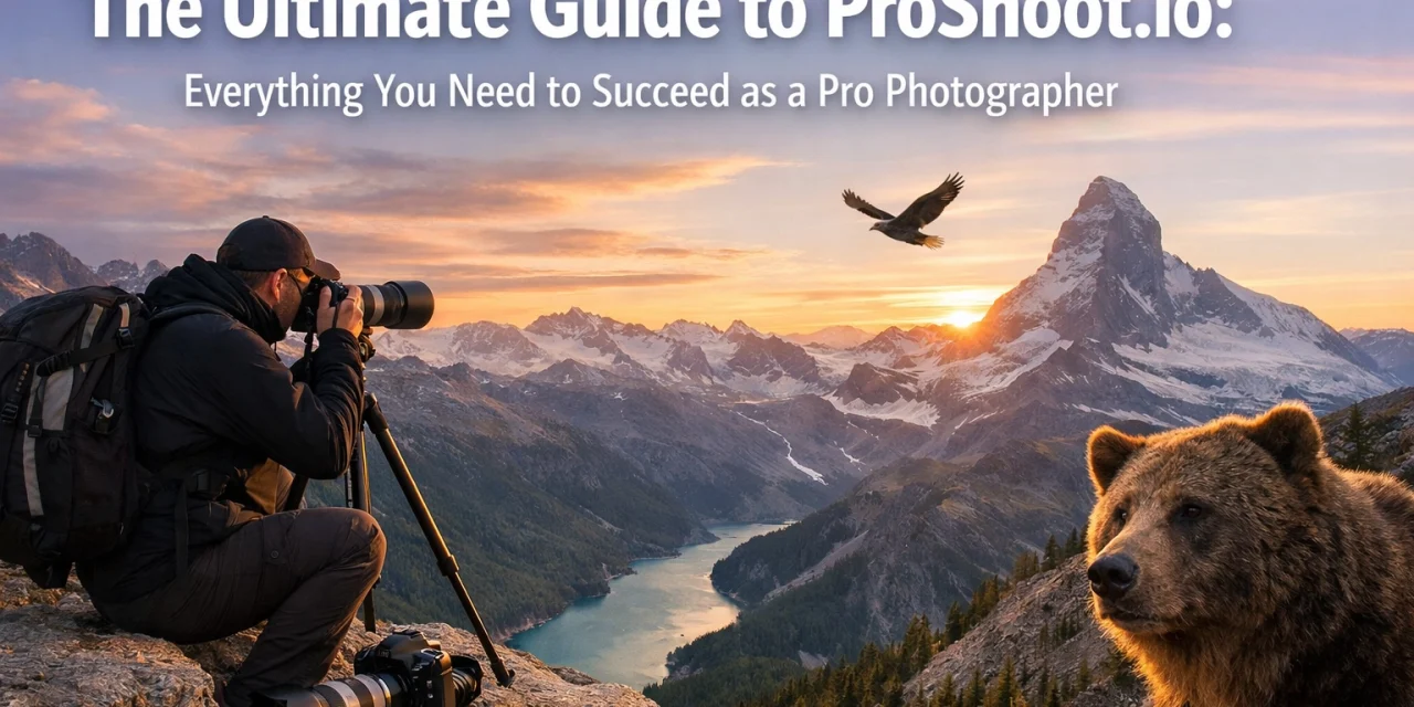 The Ultimate Guide to ProShoot.io: Everything You Need to Succeed as a Pro Photographer