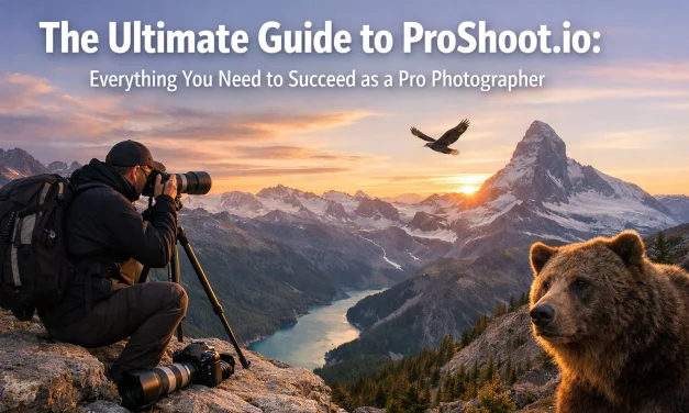 The Ultimate Guide to ProShoot.io: Everything You Need to Succeed as a Pro Photographer