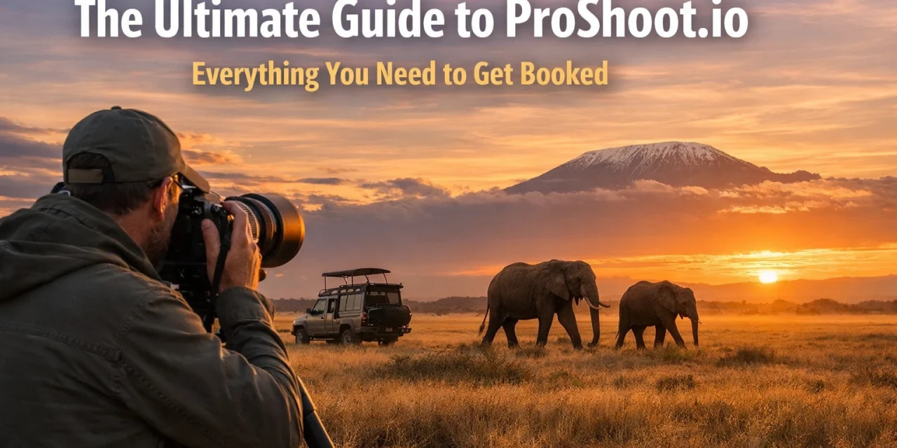 The Ultimate Guide to ProShoot.io: Everything You Need to Get Booked